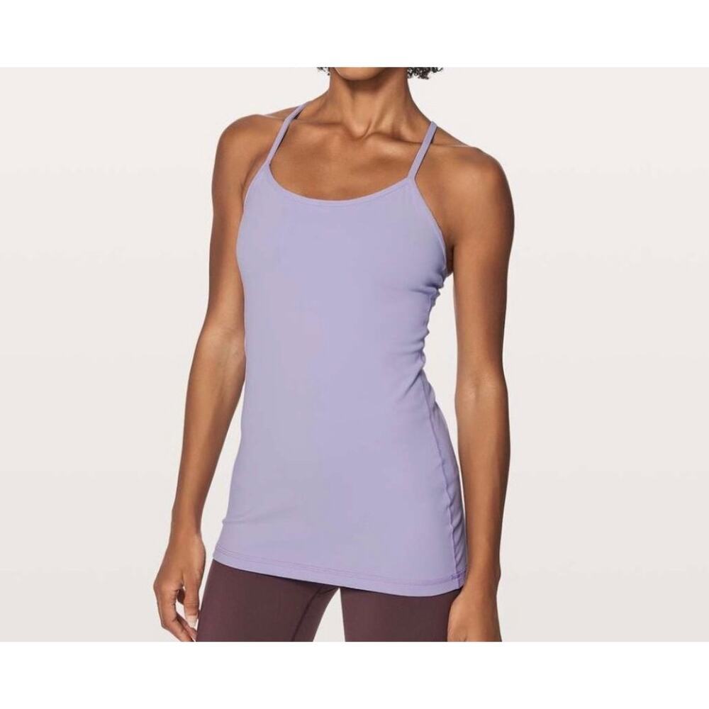 Lululemon Power Y Tank in Lavender Size 2/4 *EUC